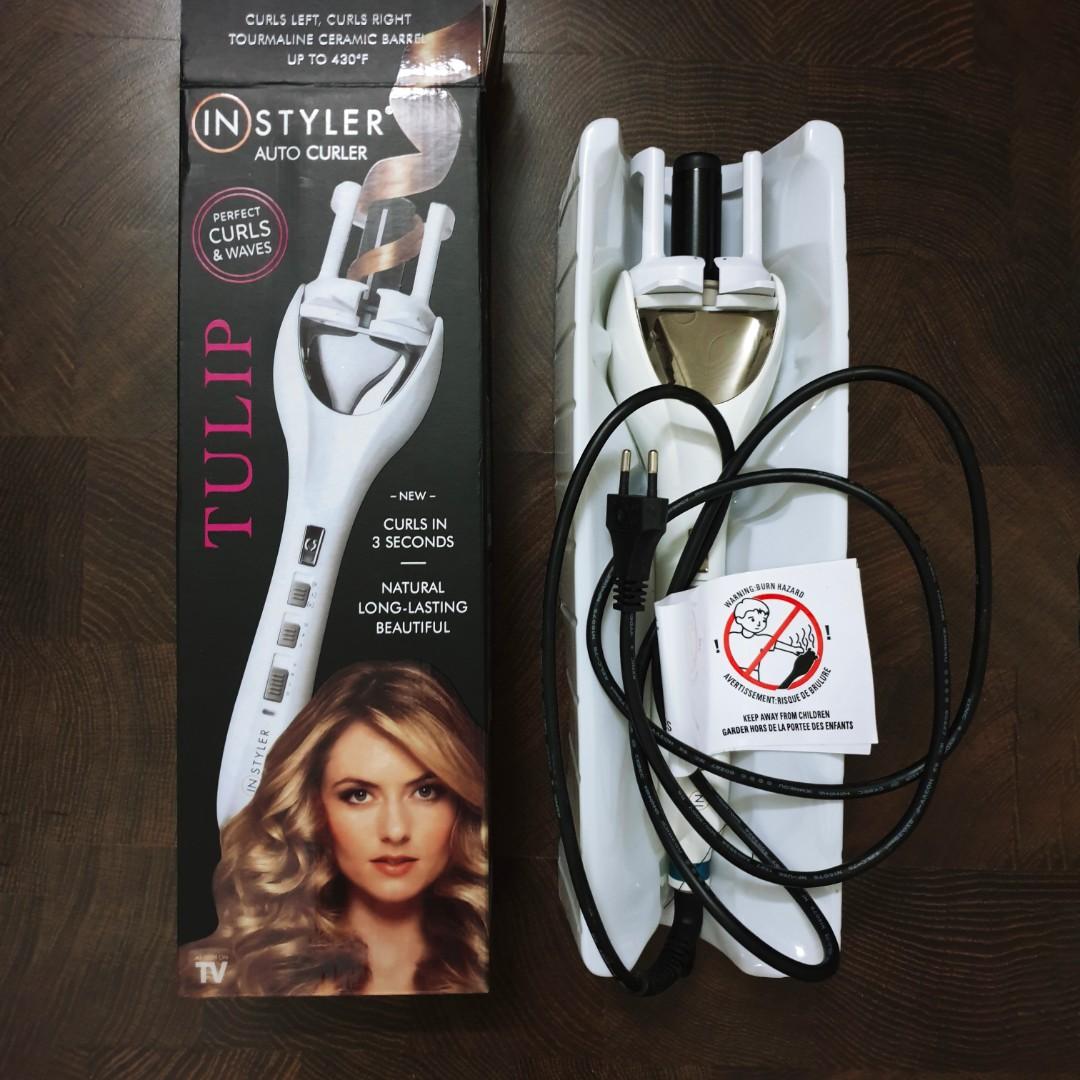 InStyler Tulip Auto Hair Curler hair curling ceramic hair styler wavy curl