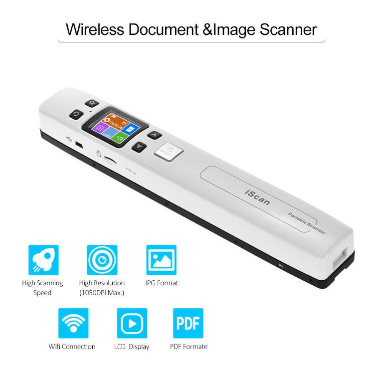 iScan Portable Scanner, Computers & Tech, Printers, Scanners & Copiers ...