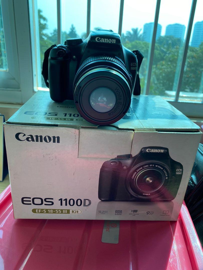 kamera canon dslr eos 1100d lensa kit