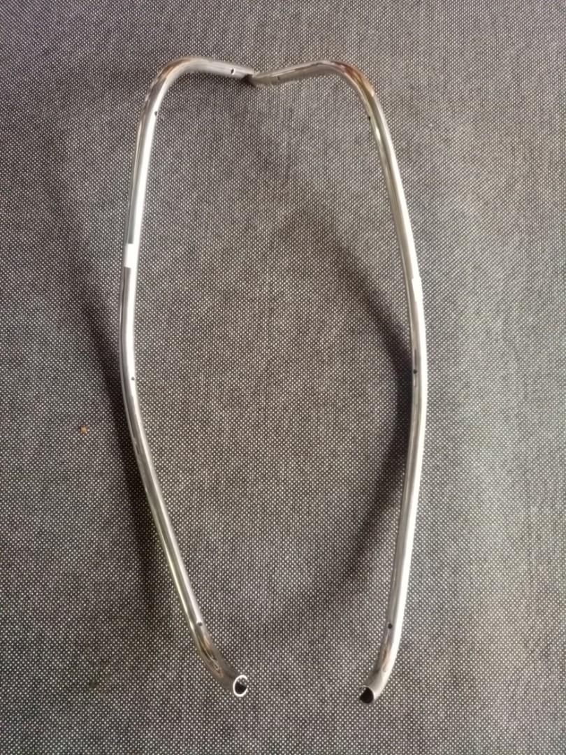 Lambretta Series 3 Legshield Trim Stainless Steel Motorcycles Motorcycle Accessories On Carousell