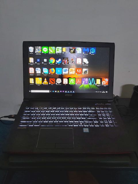 Laptop Msi Gaming Gp62 6qe Leopard Pro Series Elektronik Komputer Laptop Di Carousell