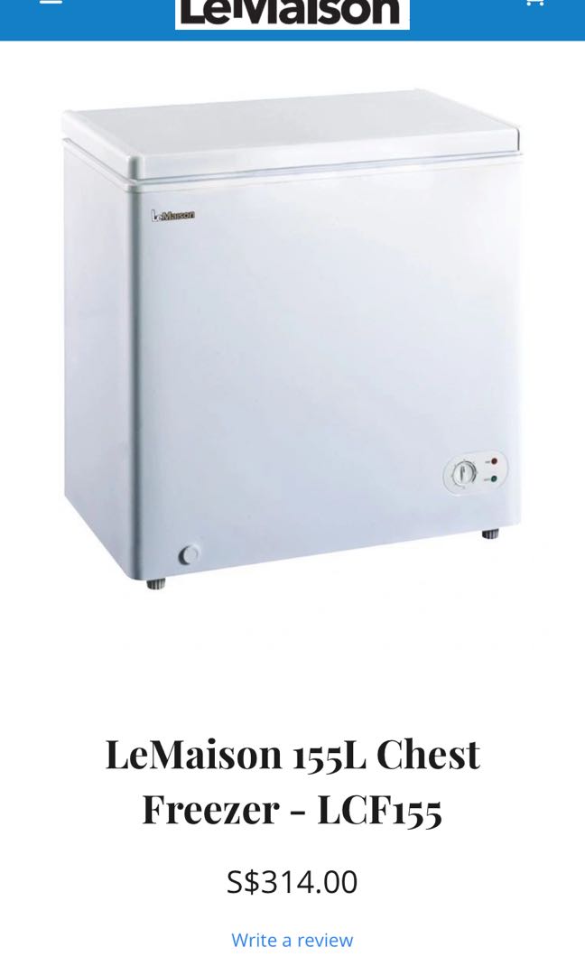Le maison sales freezer