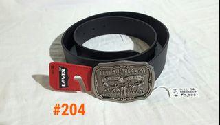 Levis Belt Size 36 (Black) Genuine Leather Brandnew (Made in Guatemala) Lee Wrangler Guess Lacoste