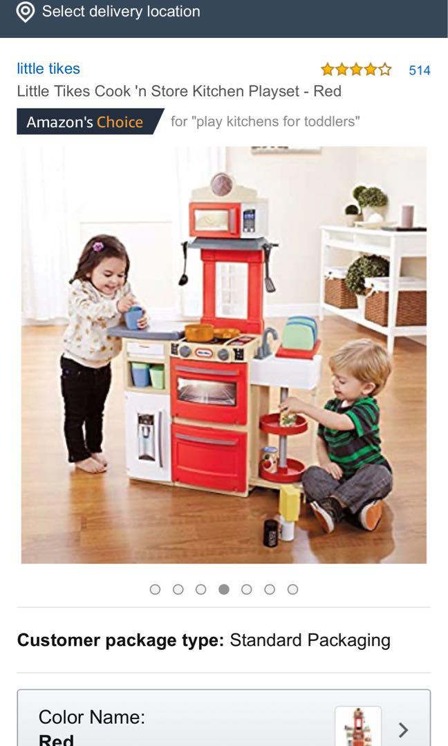 little tikes kitchen with grill