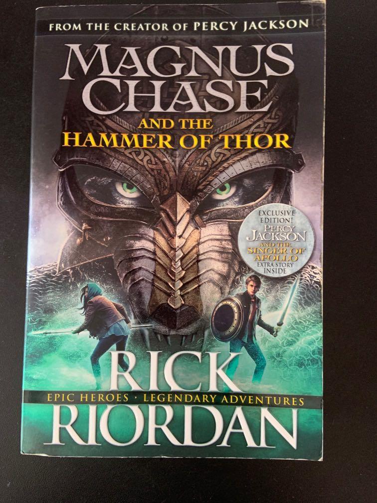 Magnus Chase And The Hammer Of Thor Books Stationery Fiction On Carousell