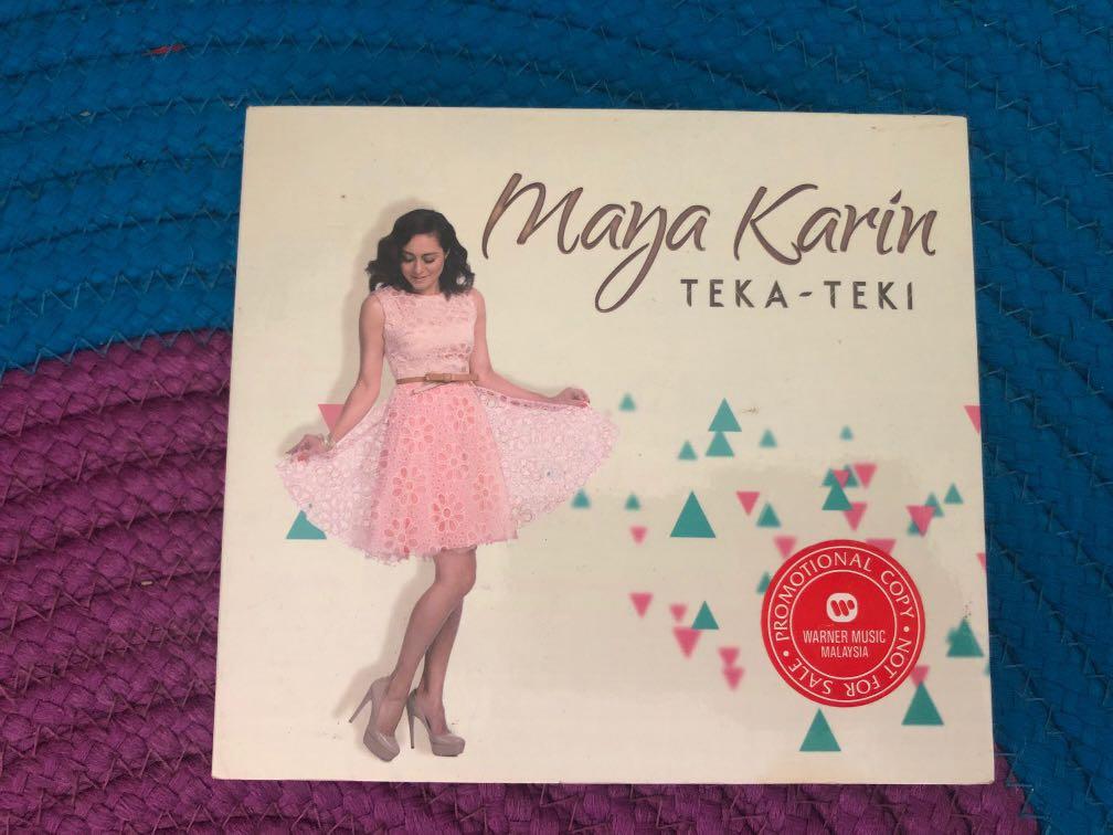 Maya Karin Teka Teki Album Cd Music Media Cd S Dvd S Other Media On Carousell