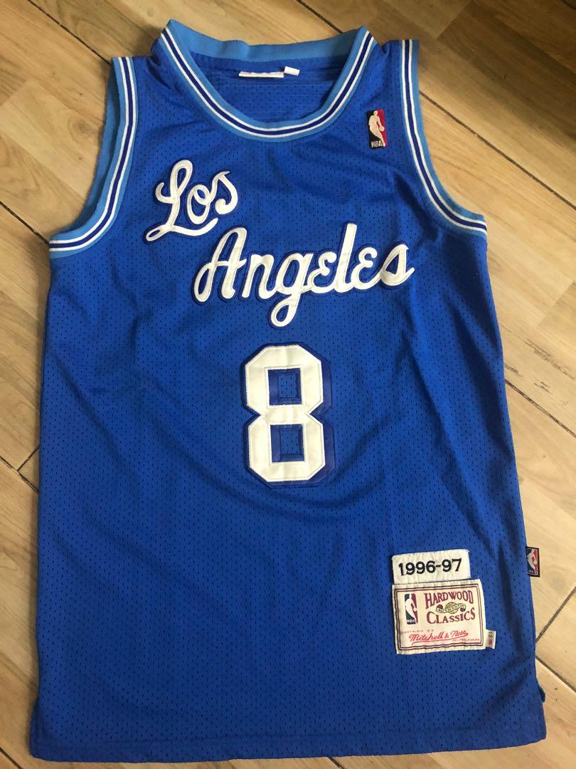Mitchell Ness Hardwood Classics La Lakers Kobe Bryant Jersey Sports Athletic Sports Clothing On Carousell