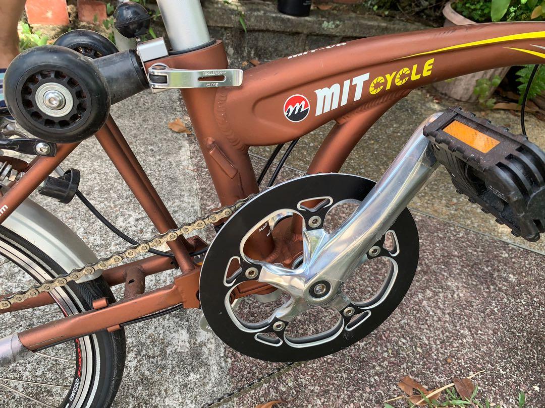 Mit v8 sales folding bike