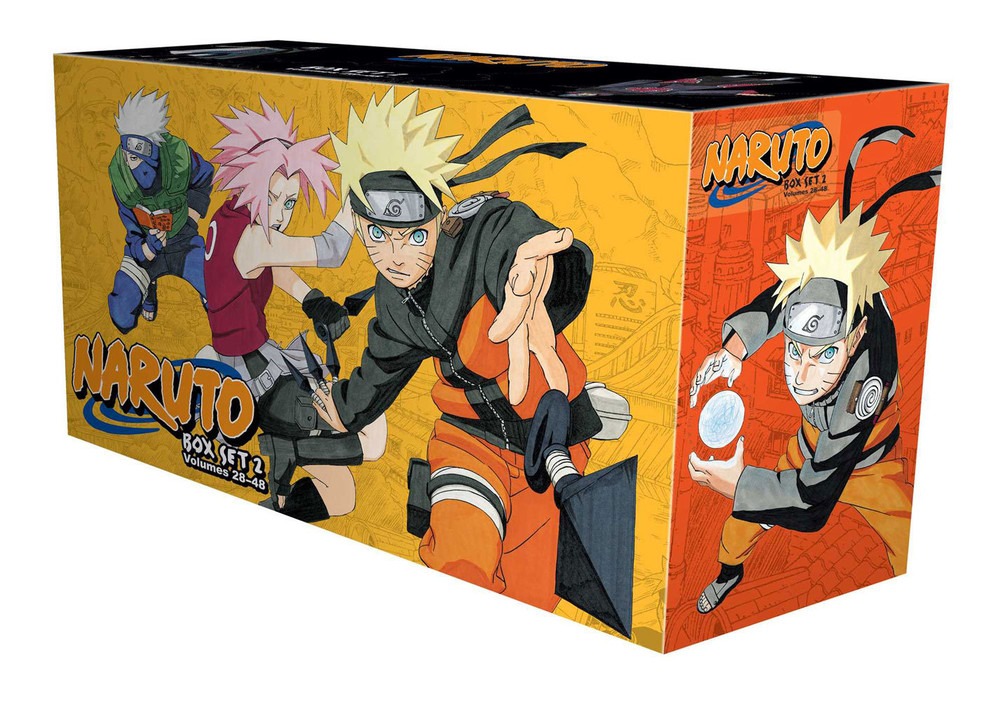 Naruto Anime Manga Box Set 2