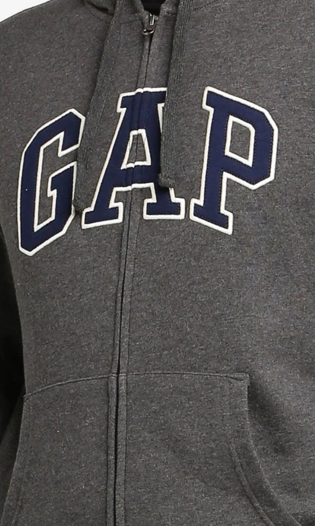 New Authentic Gap Hoodie Jacket Men S Fashion Clothes Outerwear On Carousell