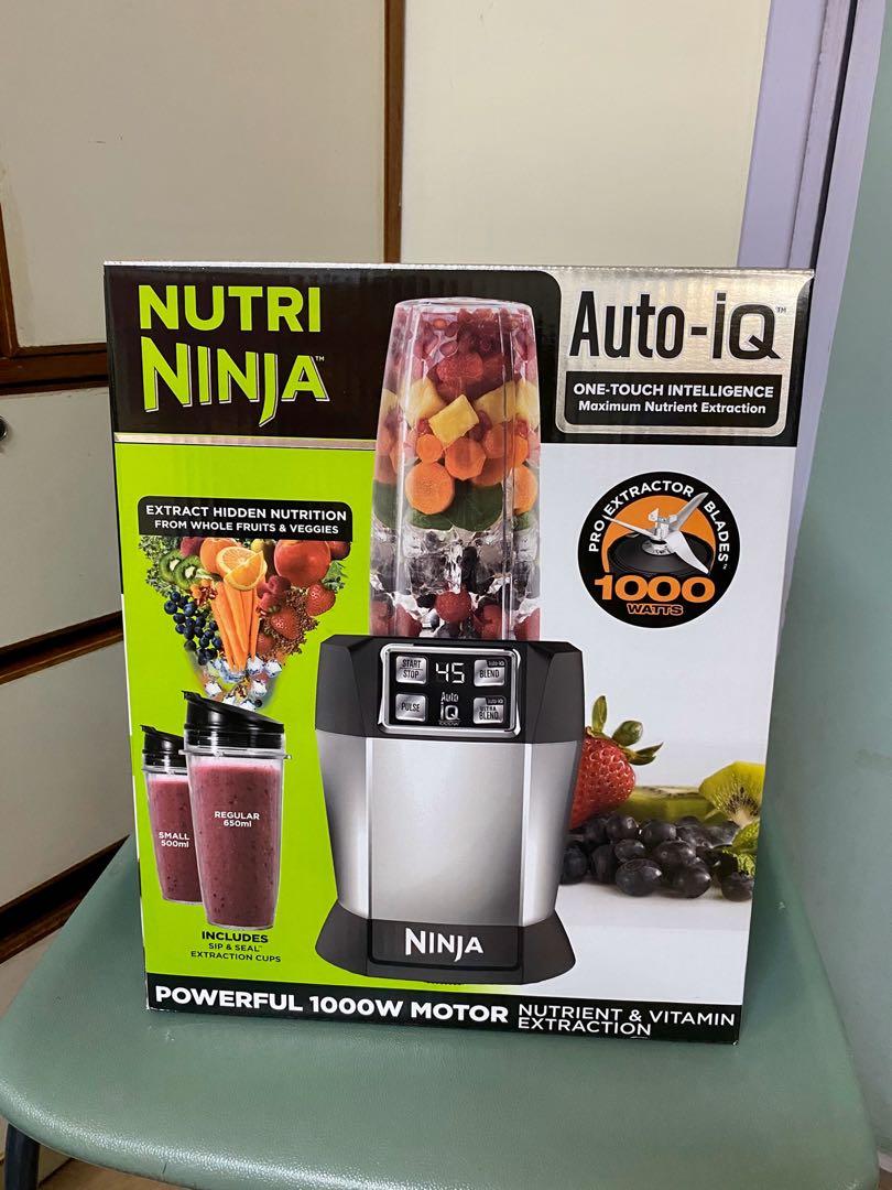 Nutri Ninja Personal Blender with Auto iQ 1000W BL480UK