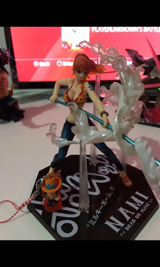 One Piece Figure Nami Milky Ball Version Toys Games Action