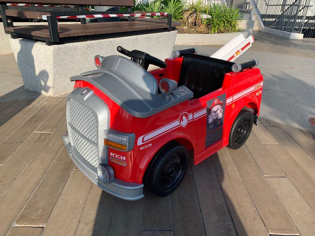 Paw patrol best sale electric car