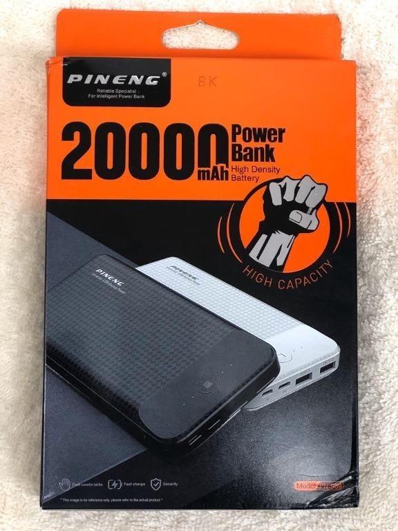 Pineng Pn 939 Power Bank 20000mah Mobile Phones Tablets Mobile Tablet Accessories Power Banks Chargers On Carousell