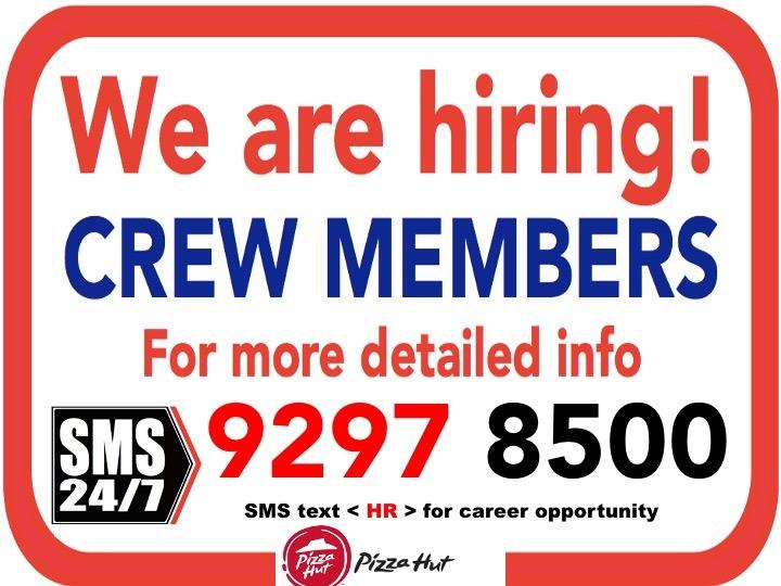 Pizza Hut Jobs Hospitality F B On Carousell