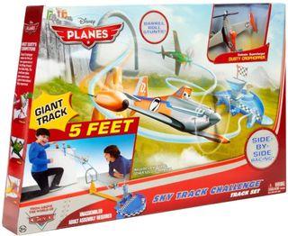 Planes Sky Track Challenge Flying Air Race Playset Toy with Dusty
