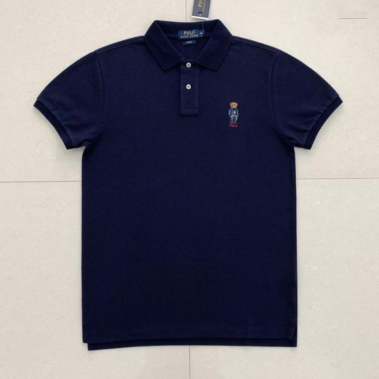 Polo shirt with bear logo Clearance