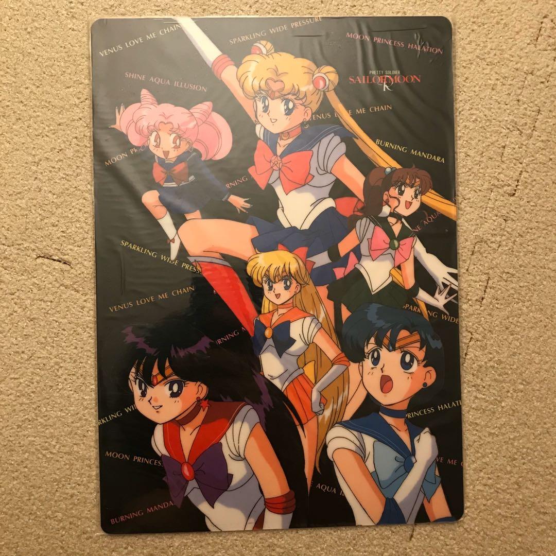 Sailor Moon 美少女戰士膠墊板墊板正版中古 書本 文具 漫畫 Carousell
