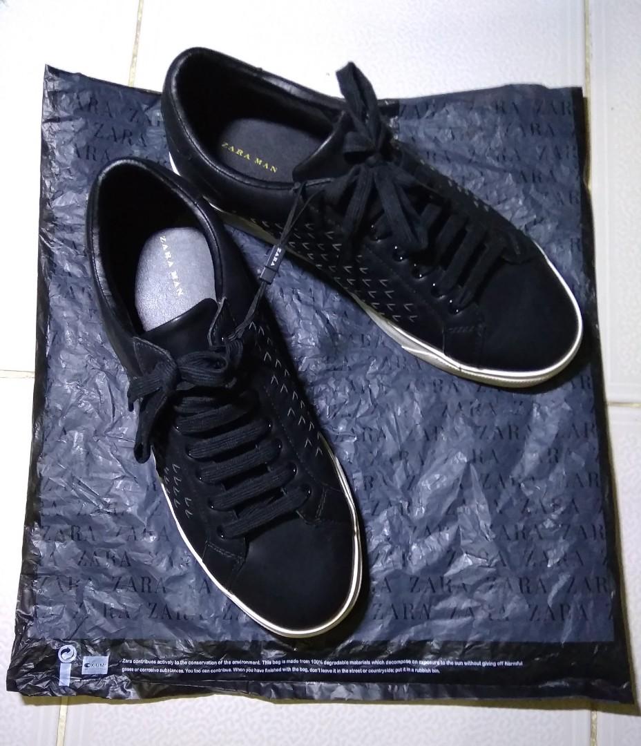 Sepatu Zara Man Original Fesyen Pria Sepatu Sneakers Di Carousell