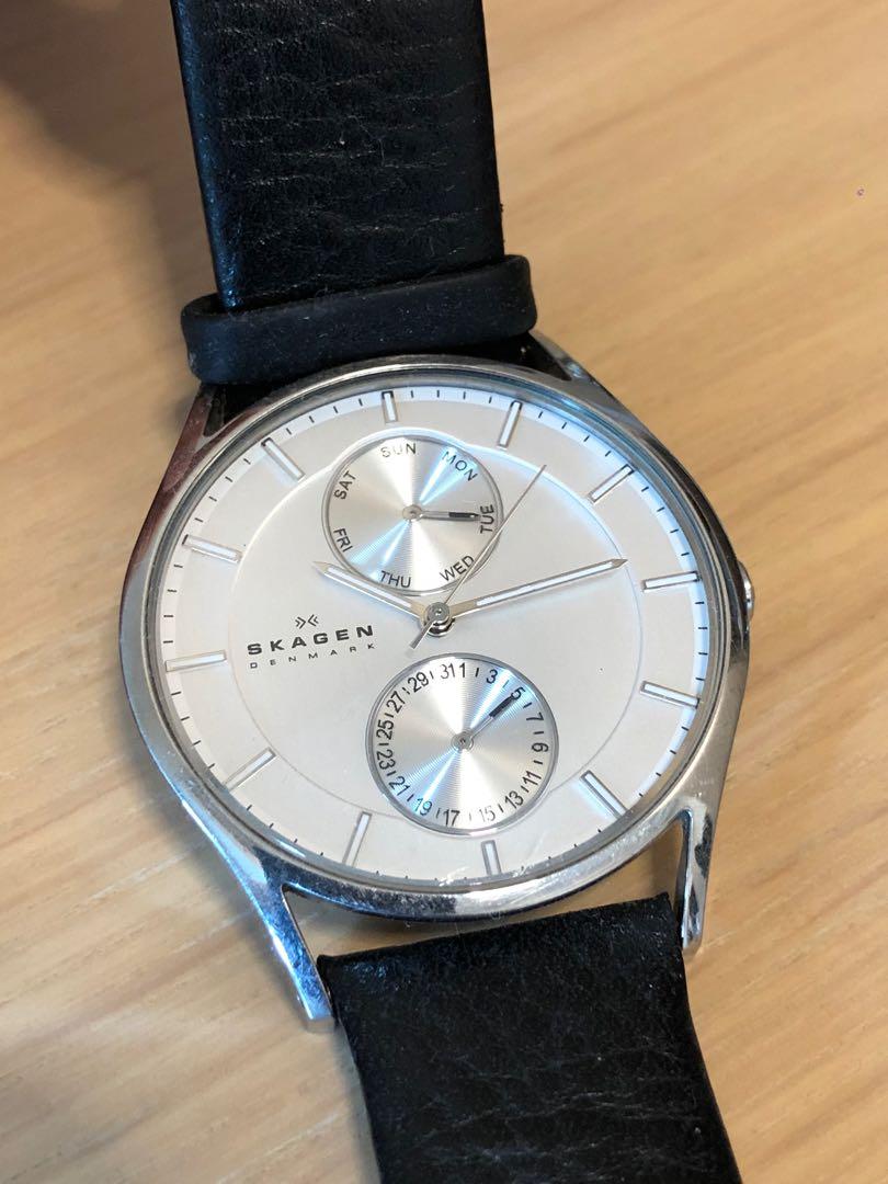 Skagen Holst Leather Watch SKW6065 Carousell
