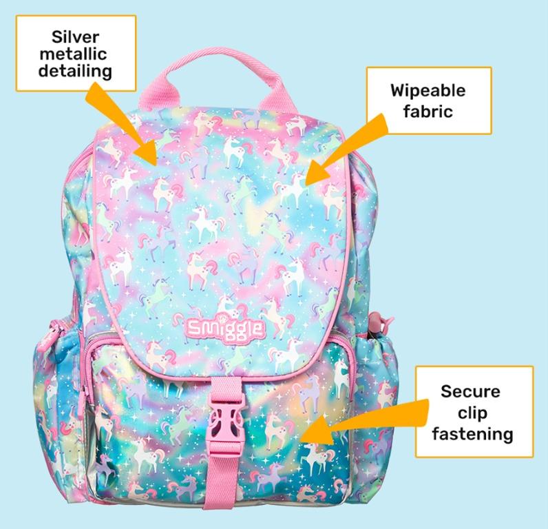 Smiggle viva chelsea backpack sales
