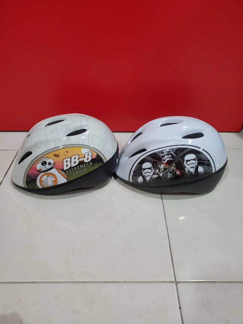 star wars kids bike helmet
