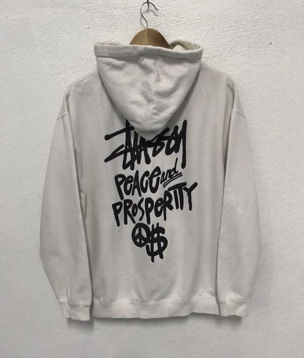Stüssy Peace and Prosperity ステューシー ラグラン Stüssy Peace and Prosperity ステューシー ラグラン Stussy Peace