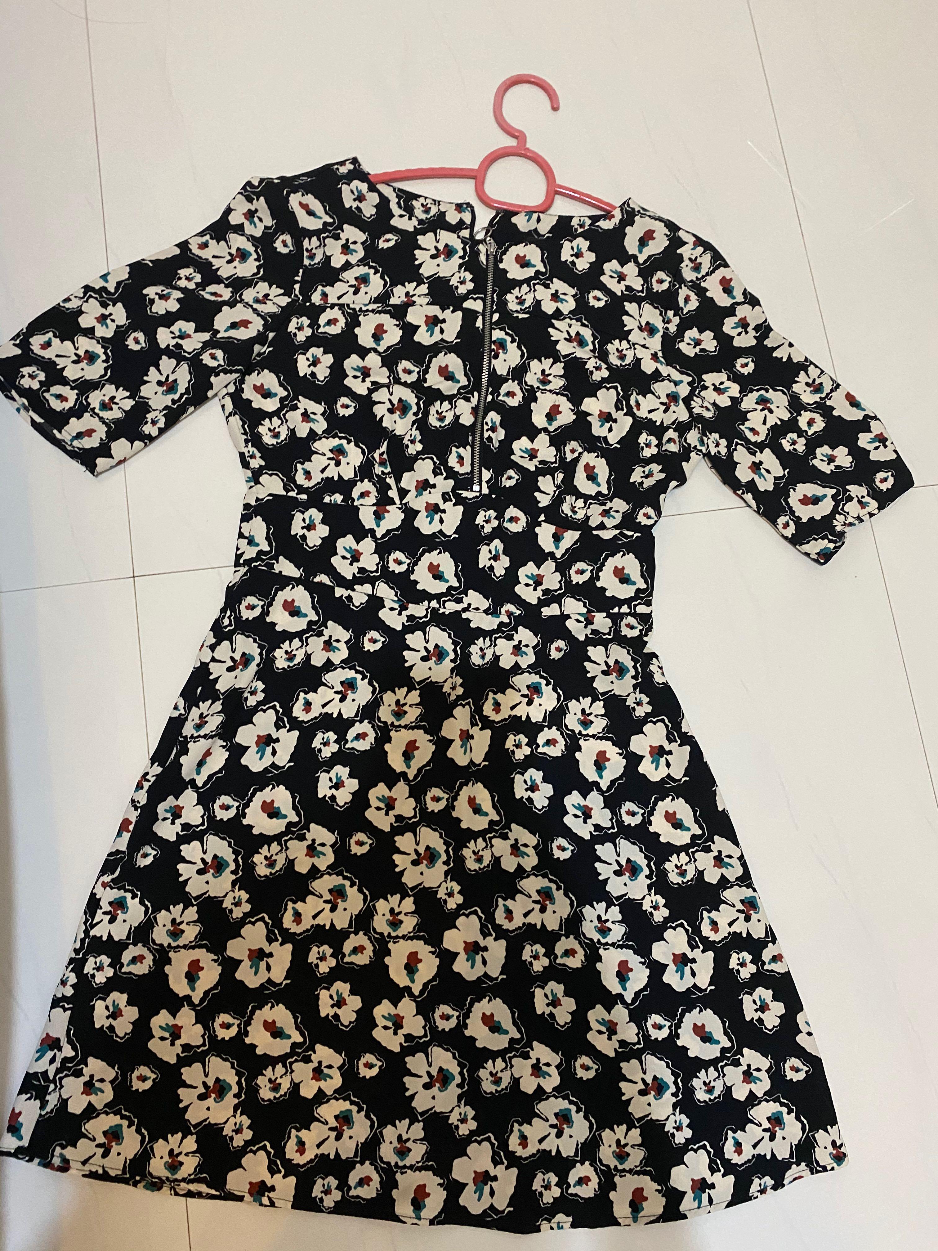 Topshop zip dress online