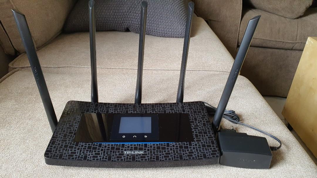 TP LINK TL-WDR6510 AC1300 Touch Screen Wireless Router, Computers ...