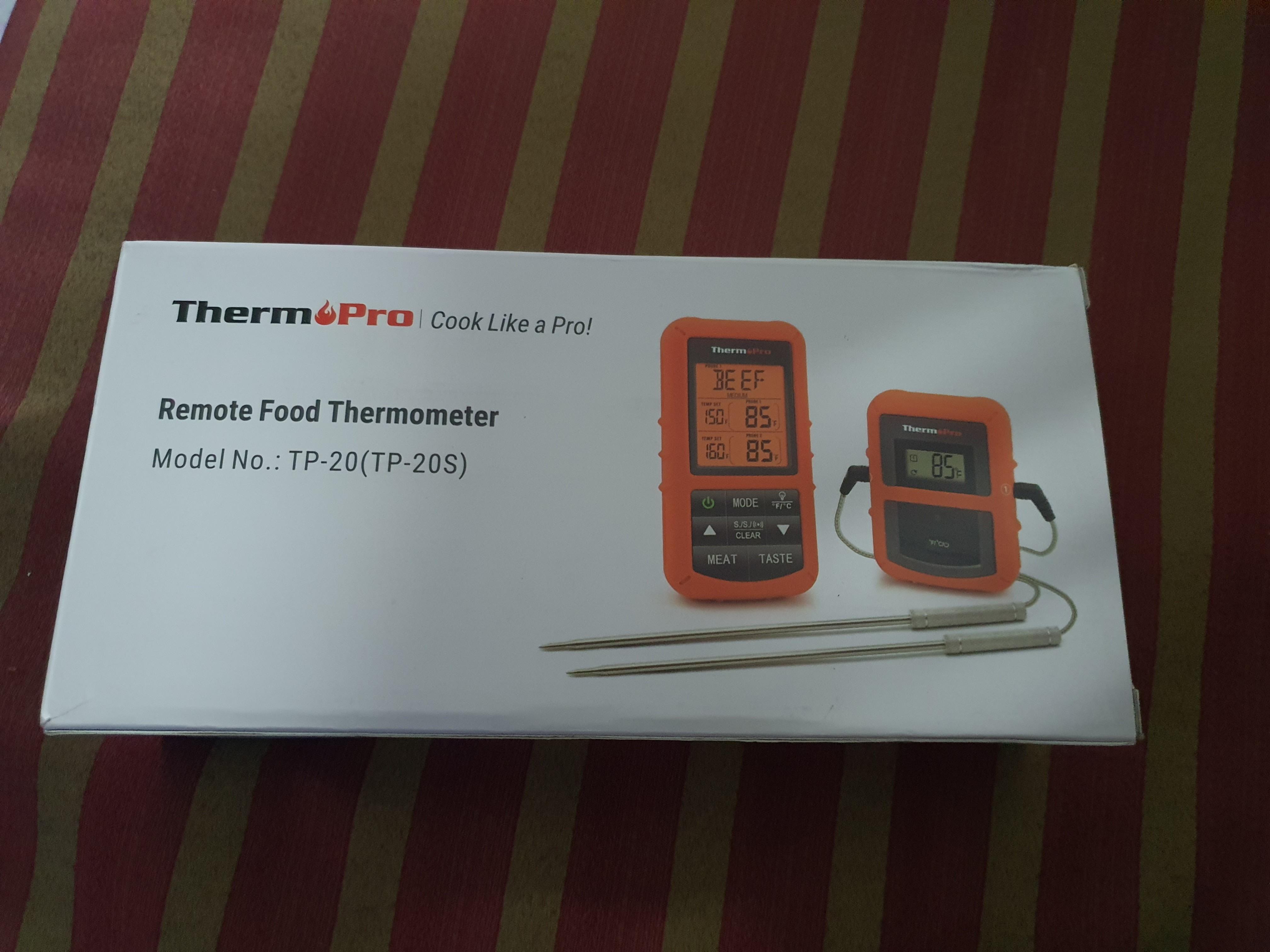 Wireless Digital Meat Thermometer TS-TP40 Grill Oven Kitchen