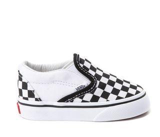 Vans Slip On Black Checkerboard Babies Kids Carousell Malaysia