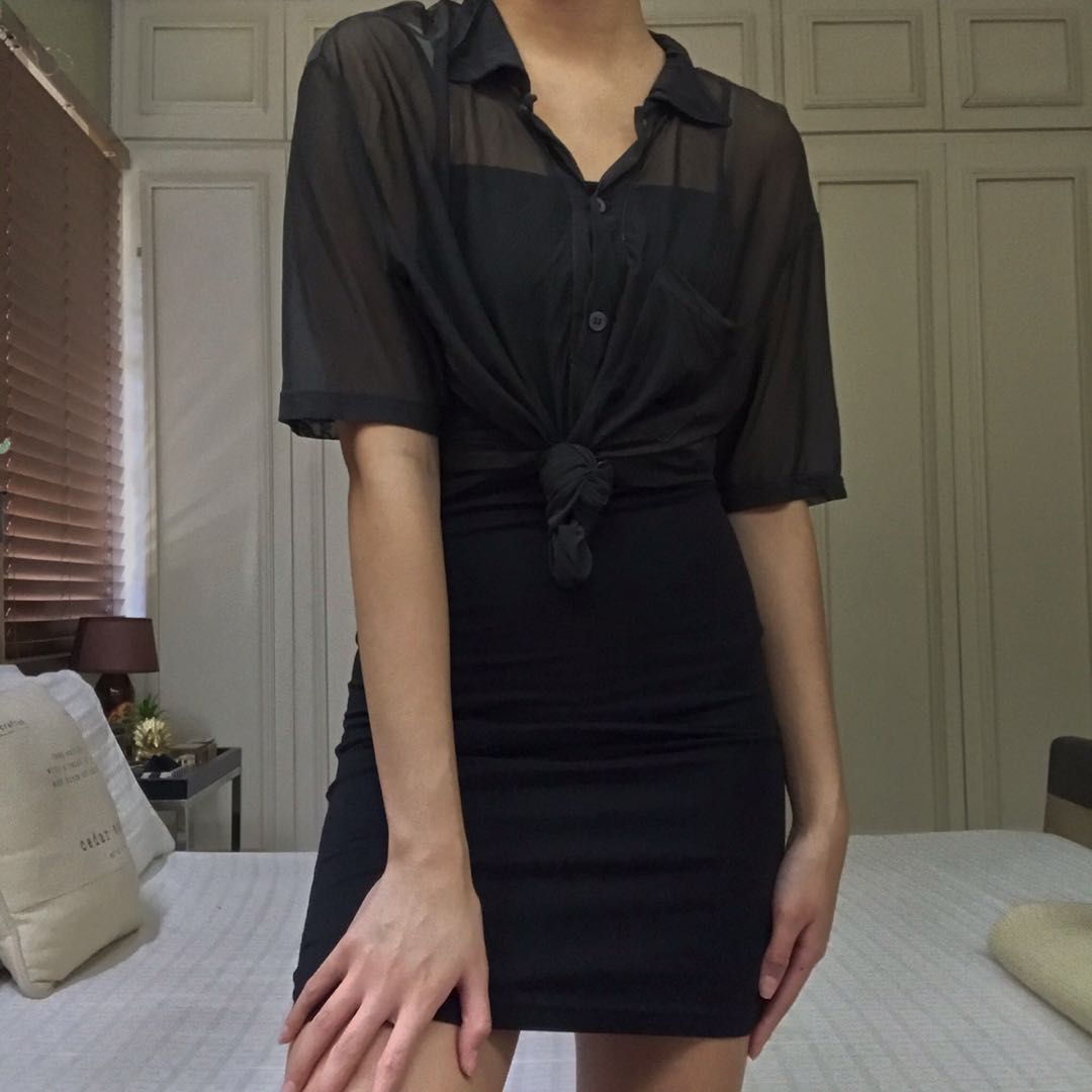 HELMUT LANG 1999 mesh top