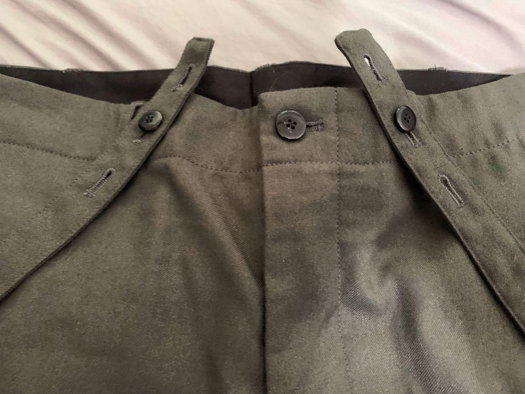 VISVIM CAMUS BRACES PANTS WD 19AW Charcoal, 男裝, 褲＆半截裙, 長褲 