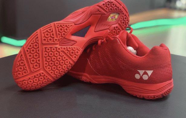 Yonex Aerus 3 Power Cushion Red Men s Fashion Footwear Dress Shoes on Carousell