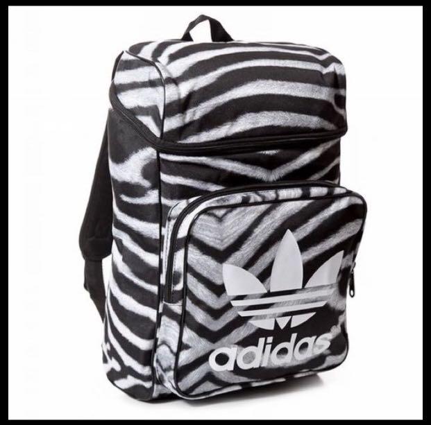 zebra adidas bag