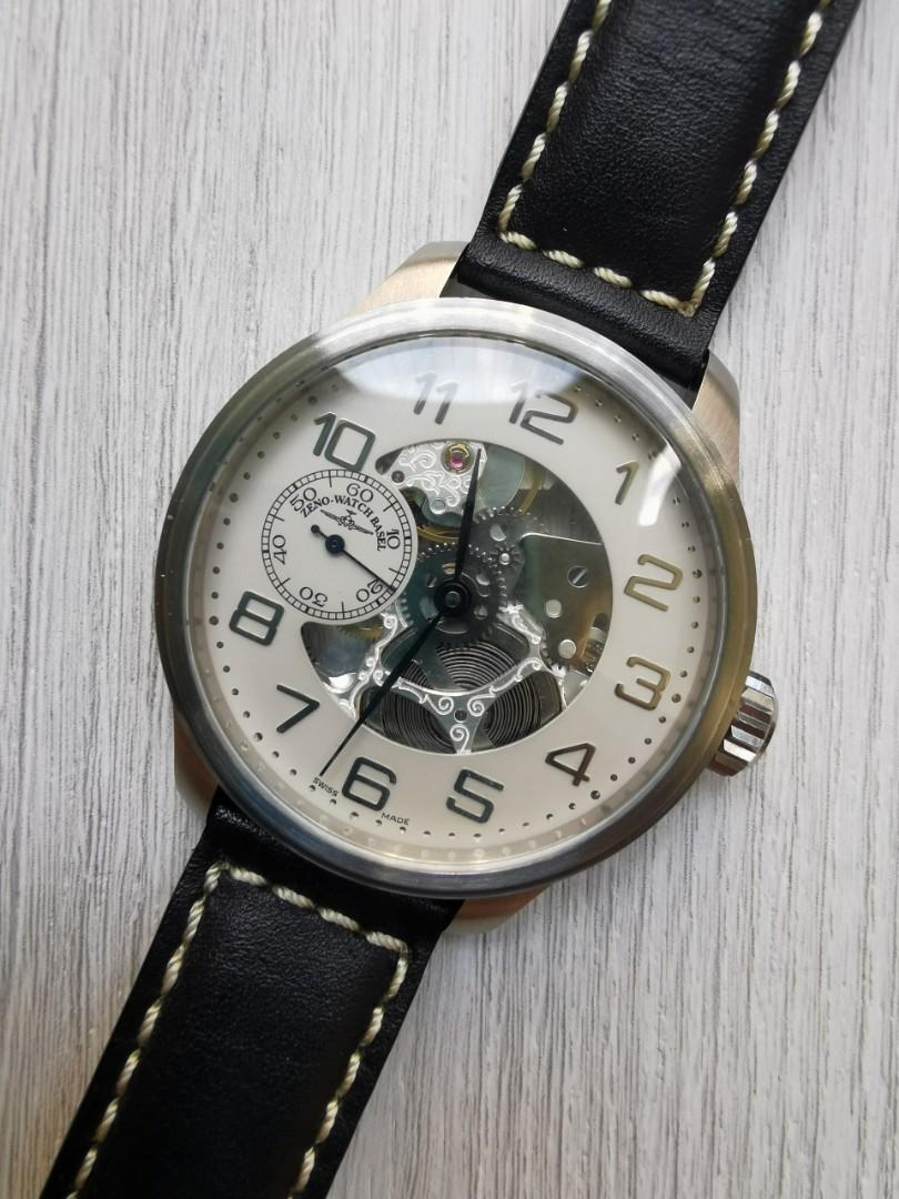 Zeno Watch Basel Oversized Skeleton Watch Luxury Watches on Carousell