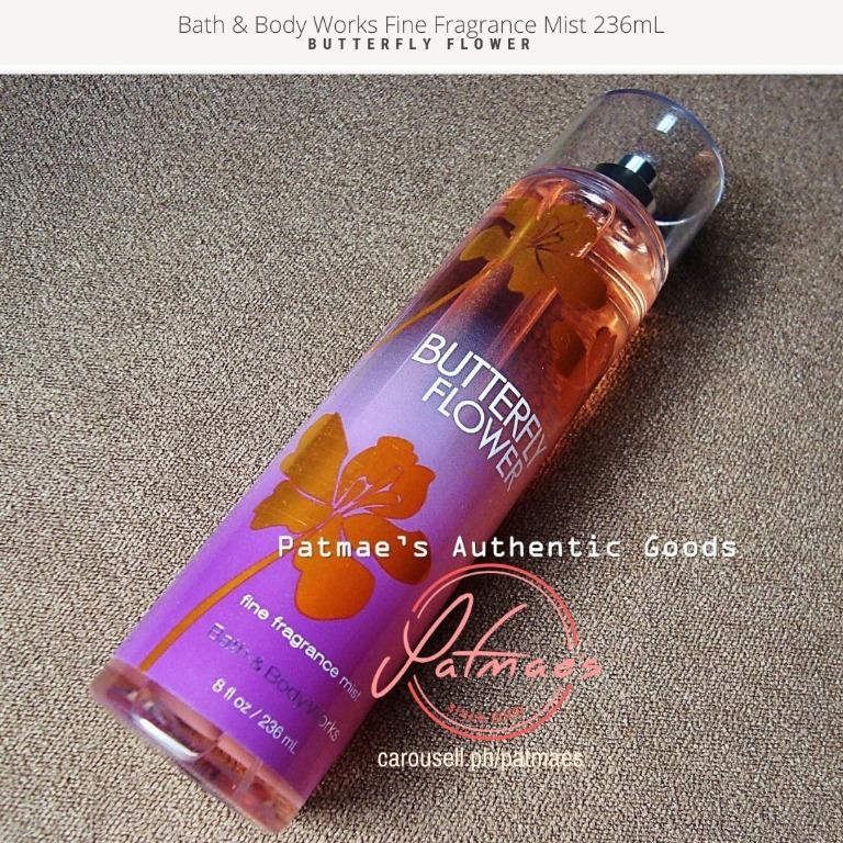 Bath And Body Works Fine Fragrance Mist Butterfly Flower 236ml Beauty Personal Care Fragrance Deodorants On Carousell