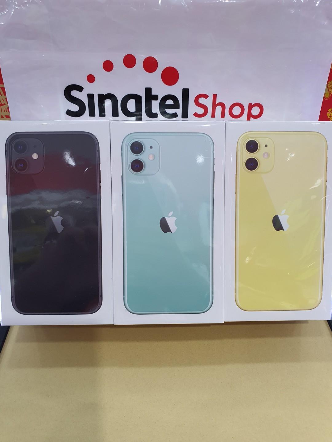 Brand New Iphone 11 128gb Black Green Yellow White Purple