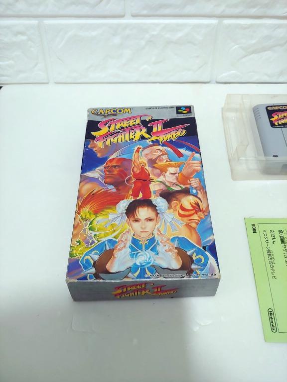 日版街霸Street Fighter II Turbo Game 帶(SFC / Super Famicom 超級