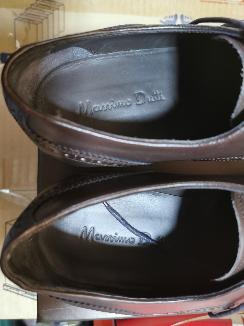 Massimo Dutti Brogue Wingtip, Men's Fashion, Footwear, Dress shoes on ...