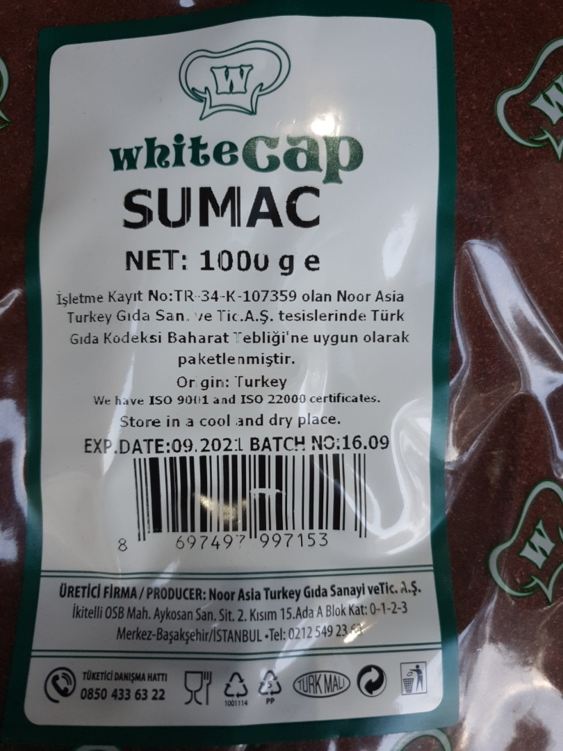 Sumac Powder 1kg, Food & Drinks, Packaged & Instant Food on Carousell