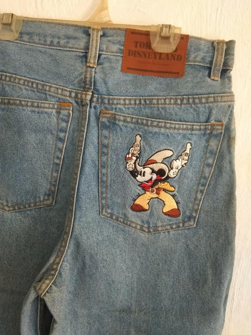 Vintage mickey mouse store jeans