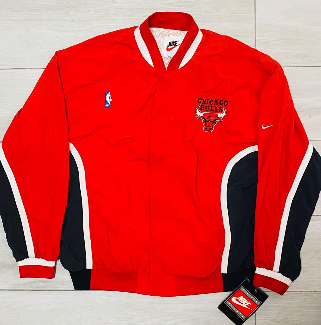 1997 Chicago Bulls Jordan Pippen Rodman Nike warm up jacket sz XL