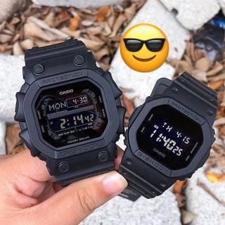 ⬛️♠️⬛️ Blackout Casio Gshock Couple Watch GX56BB DW5600BB with FREE DELIVERY 