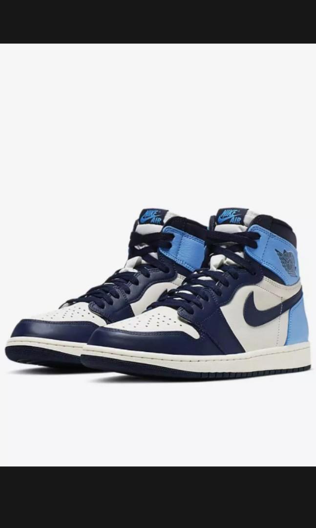 Air jordan 1 retro high og obsidian unc clearance