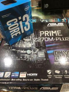 Asus Prime Z270m Motherboard 6/7th gen