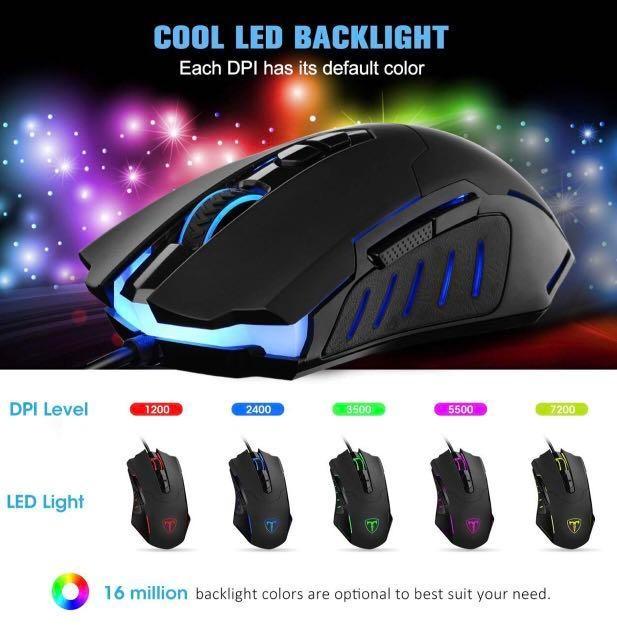 T7 Gaming Mouse Mac