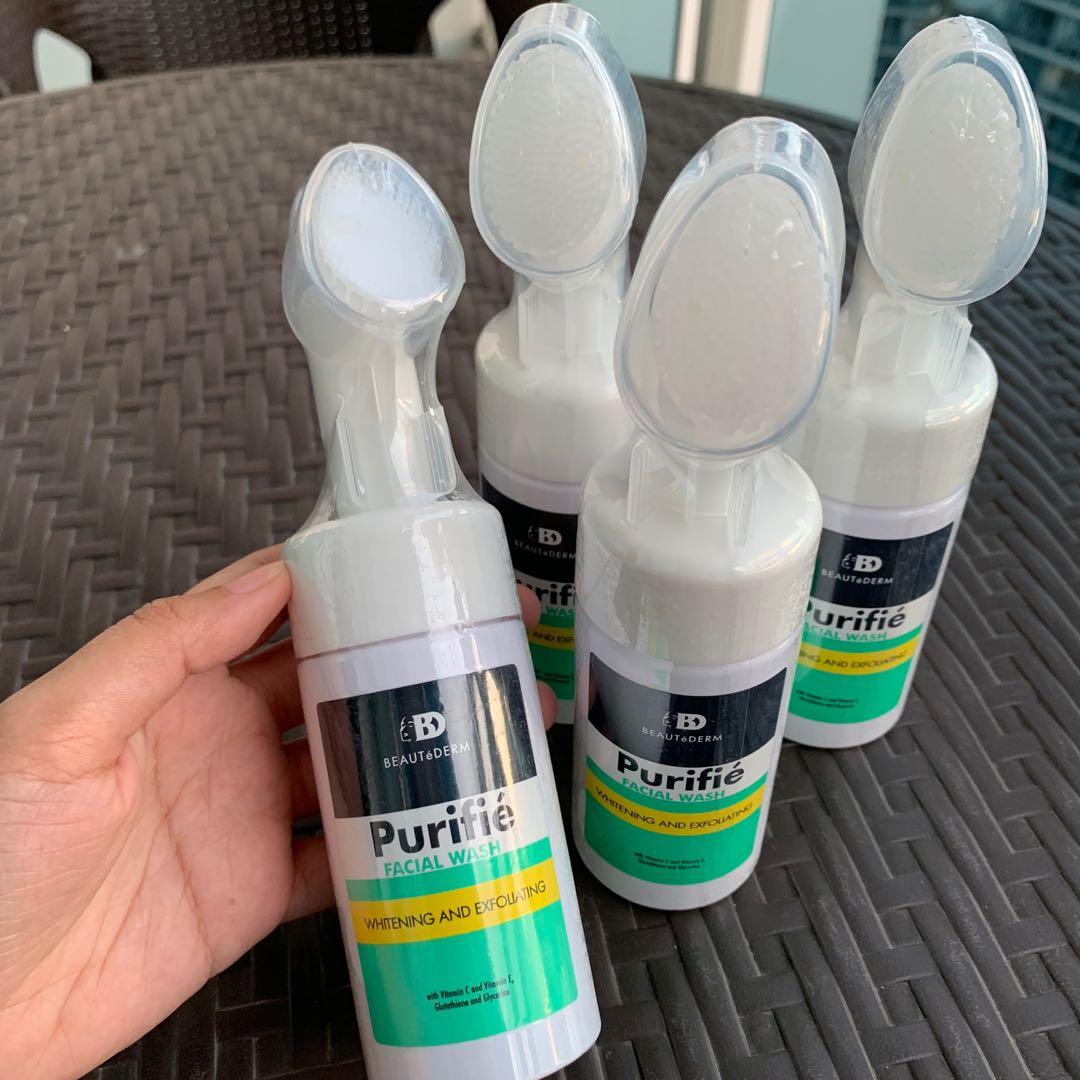 Beautederm Travel Set (Category: Face Care) located in Paranaque City. Submitted by beautedermpasay (Listing ID 1000702399, Image 2). Description: Beautederm Travel Set 950 Perfect pair with Purifie wash 850.