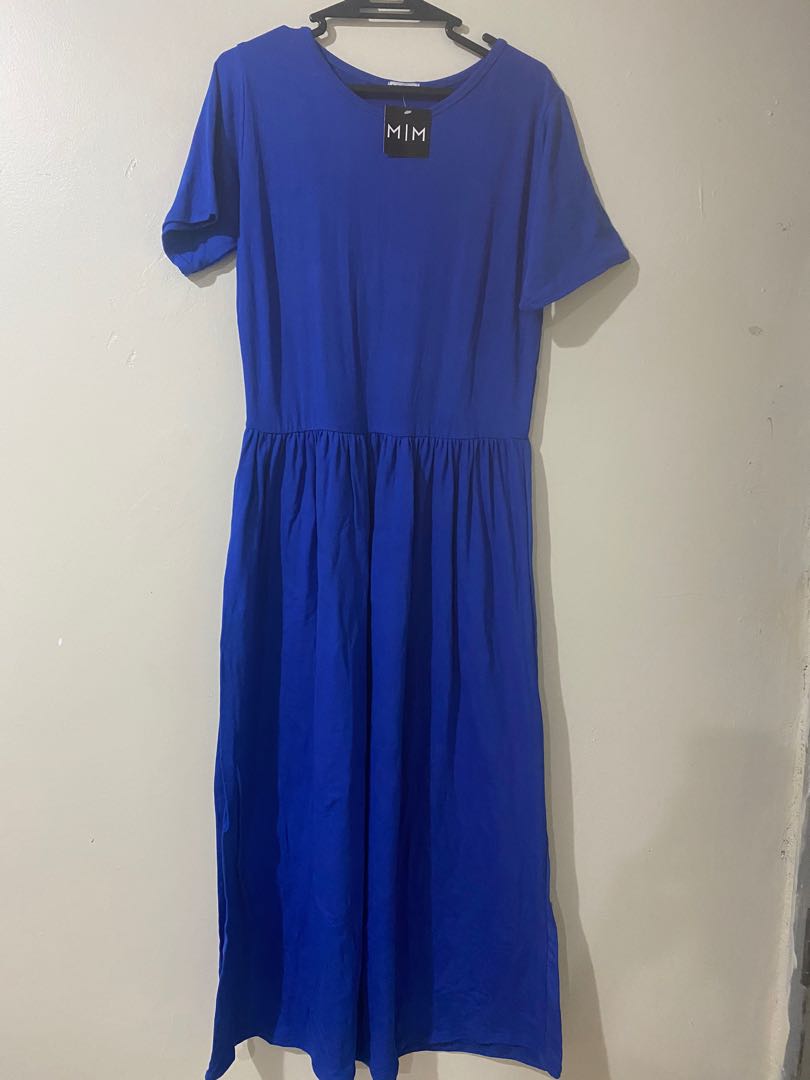 blue maxi