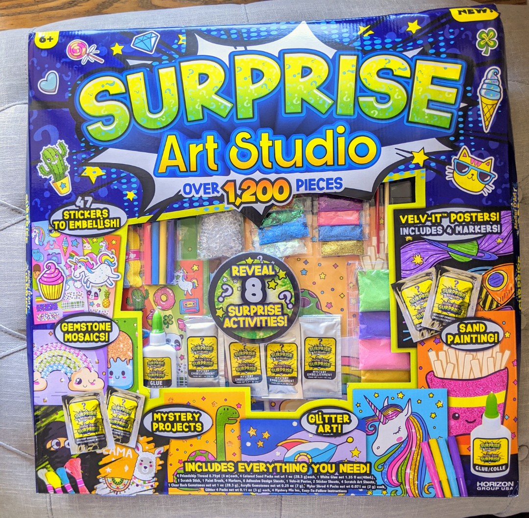 Brand New Surprise Art Studio Activity Kit for kids